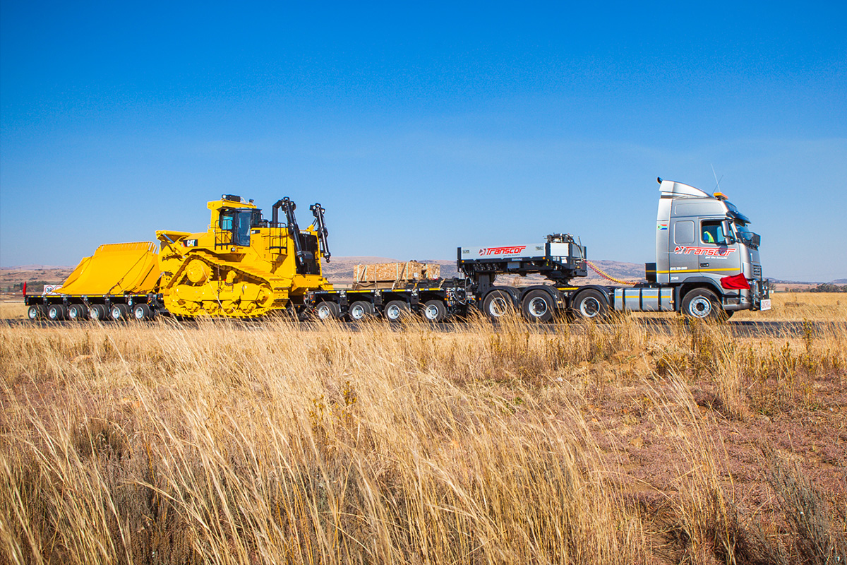 Transcor heavy equipment transport